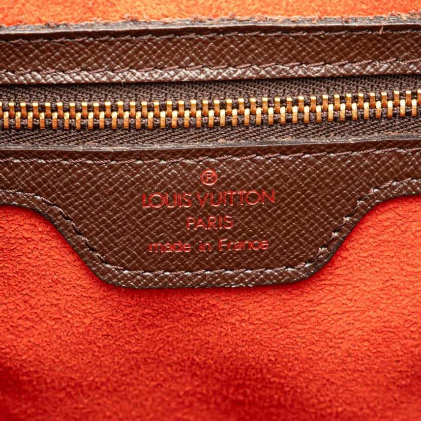 Louis Vuitton Damier Ebene Triana Brown Canvas Good condition - Box View