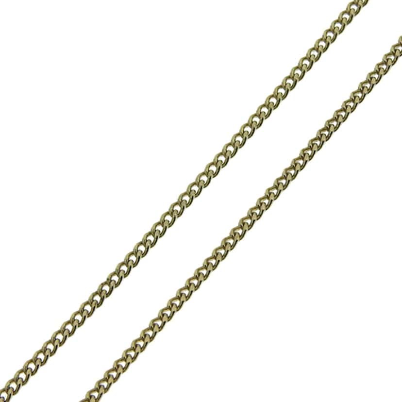 Chanel CC Gold Plated Faux Pearl and Crystal Drop Necklace Gold Metal Good condition - Box View