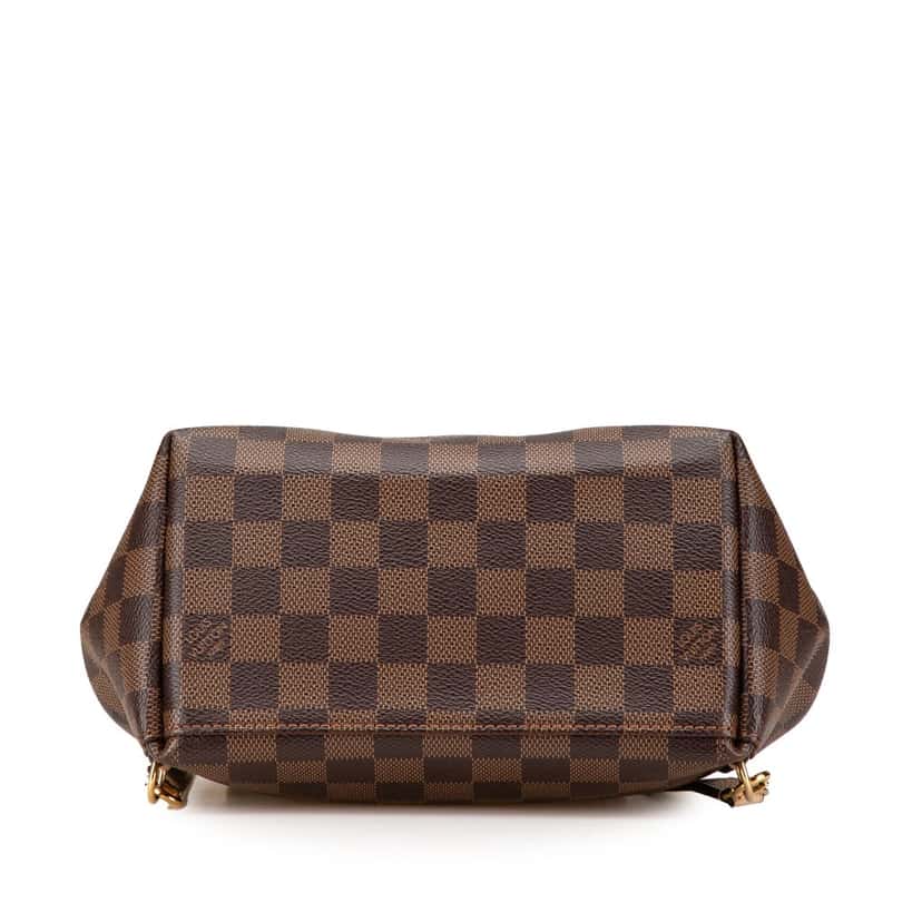 Louis Vuitton Damier Ebene Clapton Brown Canvas Good condition - Inside View