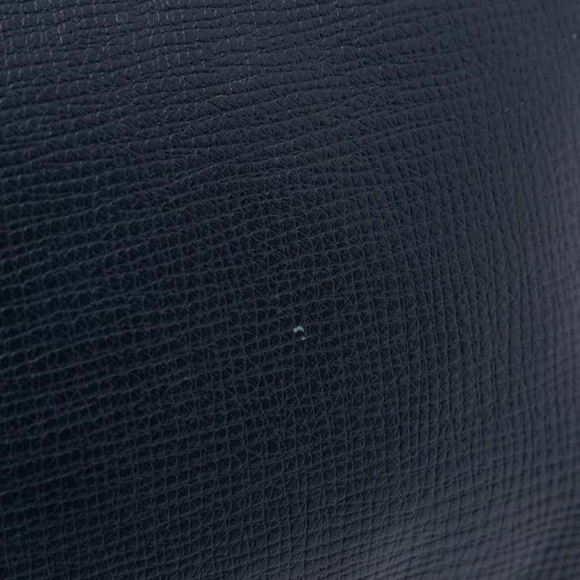 Dolce & Gabbana Leather DG Family Patch Zip Pouch Black Leather Good condition - Box View