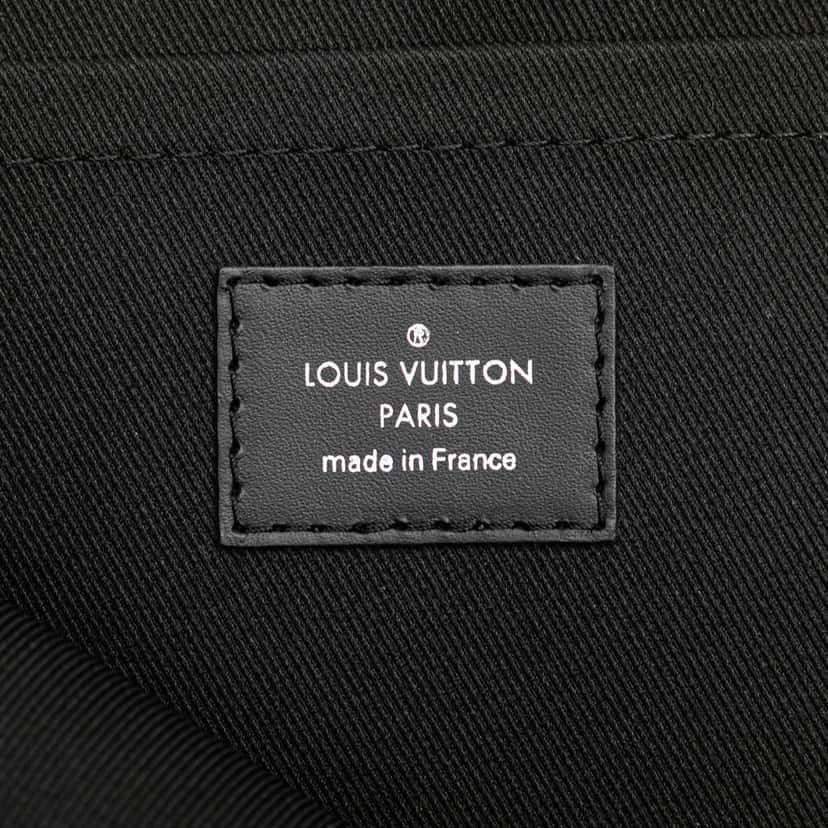 Louis Vuitton Damier Graphite Pochette Jour GM Black Canvas Good condition - Box View