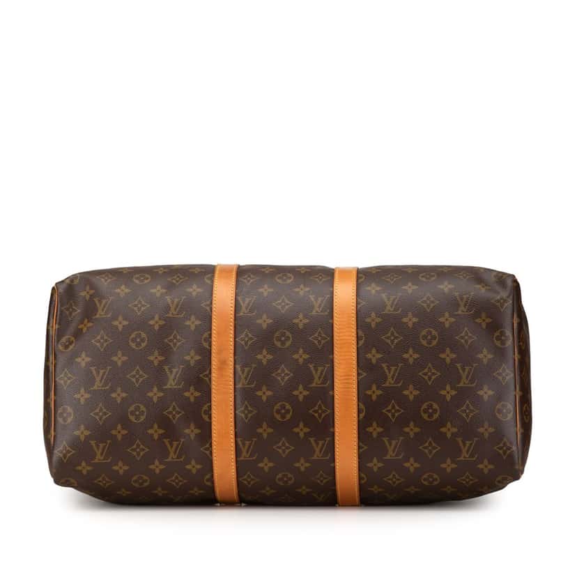 Louis Vuitton Monogram Keepall 50 Brown Canvas Good condition - Inside View