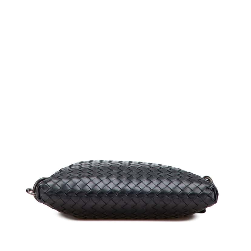 Bottega Veneta Nappa Intrecciato VN Crossbody Black Leather Very good condition - Inside View