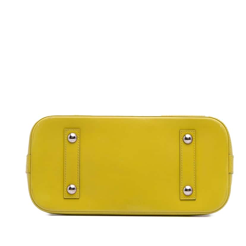 Louis Vuitton Epi Alma PM Yellow Leather Fair condition - Inside View