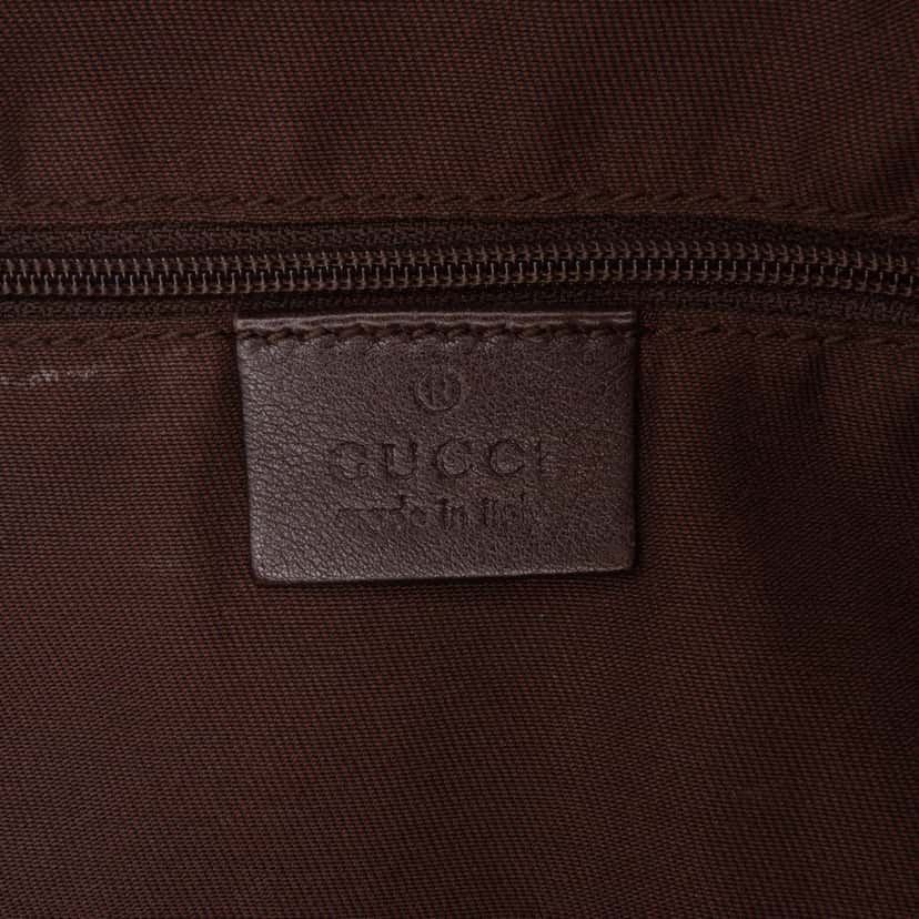 Gucci GG Canvas Sukey Satchel Brown Canvas Good condition - Box View
