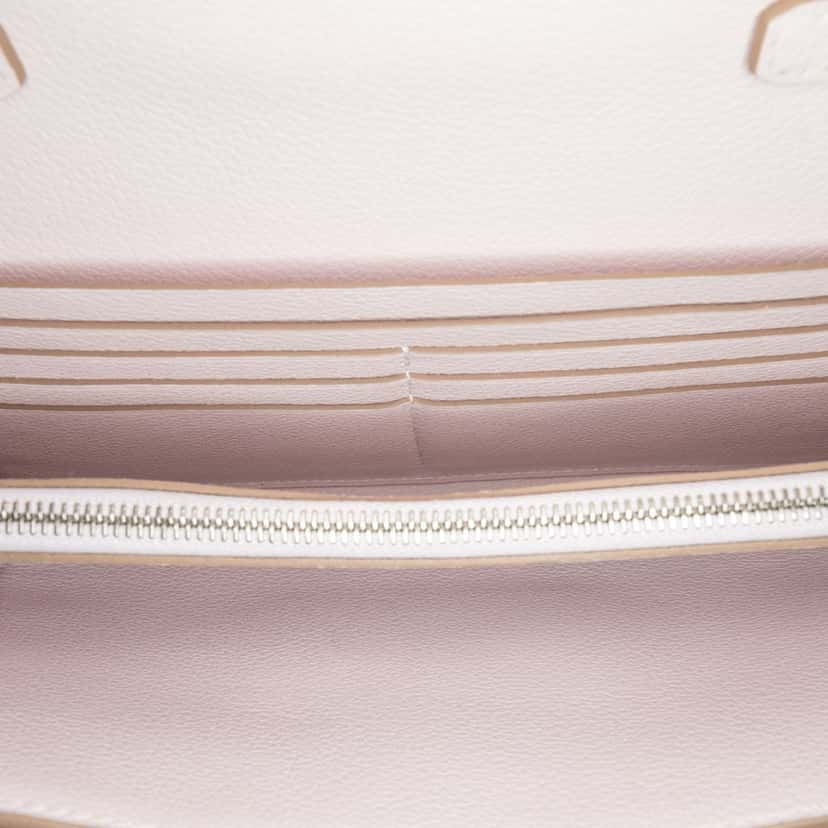 Hermès Evercolor Constance To Go Wallet Pink Leather Good condition - Box View