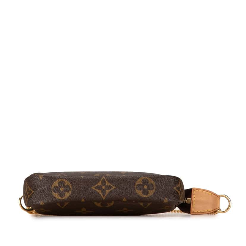 Louis Vuitton Monogram Mini Pochette Accessoires Brown Canvas Good condition - Model View