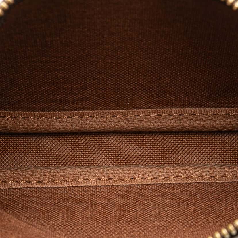 Louis Vuitton Monogram Mini Pochette Accessoires Brown Canvas Good condition - Box View