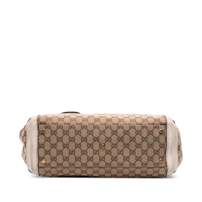 Gucci GG Canvas Running Tote Brown Canvas Good condition - Inside View