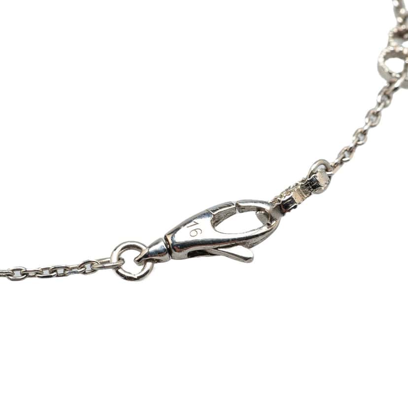 Gucci Sterling Silver and Enamel San Valentino Heart Bracelet Silver Silver Good condition - Model View