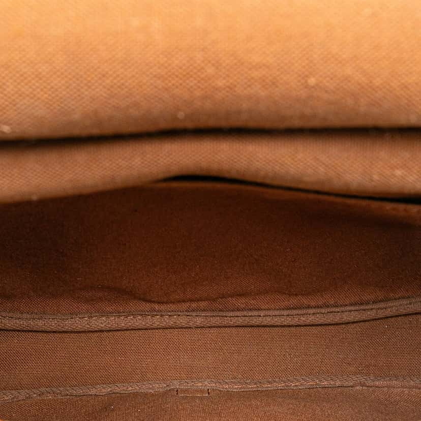Louis Vuitton Monogram Saumur 25 Brown Canvas Fair condition - Box View