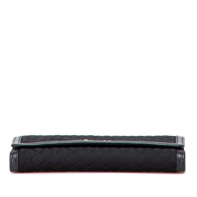 Prada Tessuto Impuntu Wallet on Strap Black Good condition - Inside View