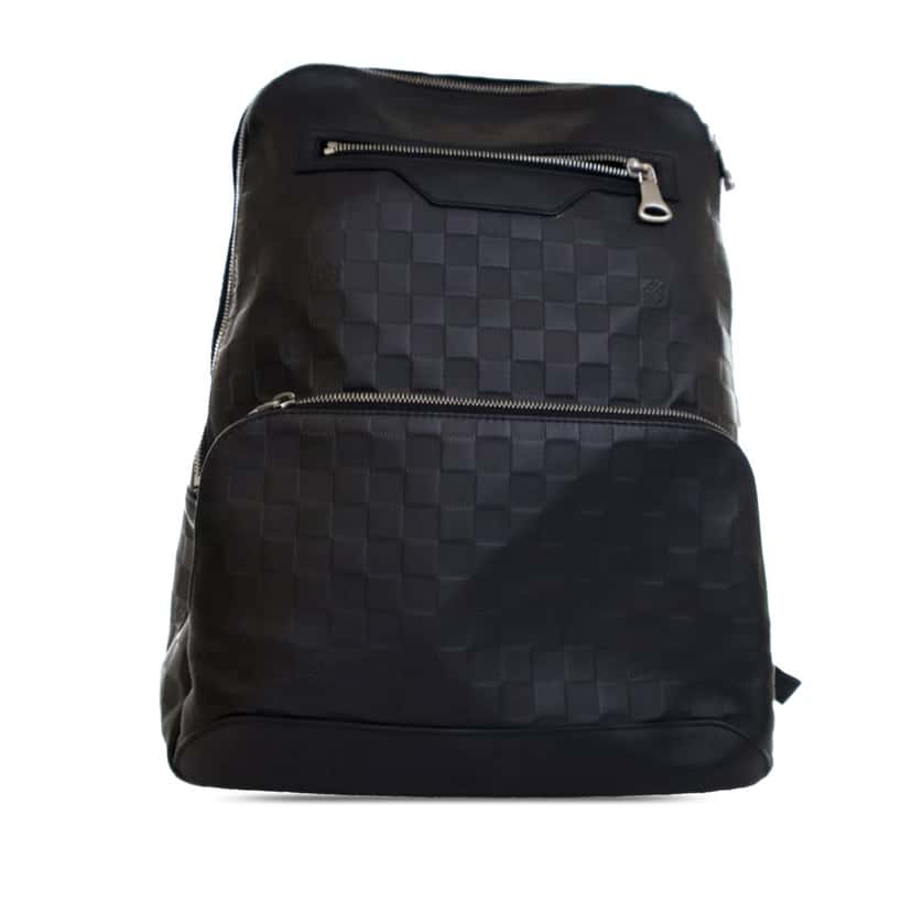 Louis Vuitton Damier Infini Avenue Backpack Black Leather Good condition - Front View