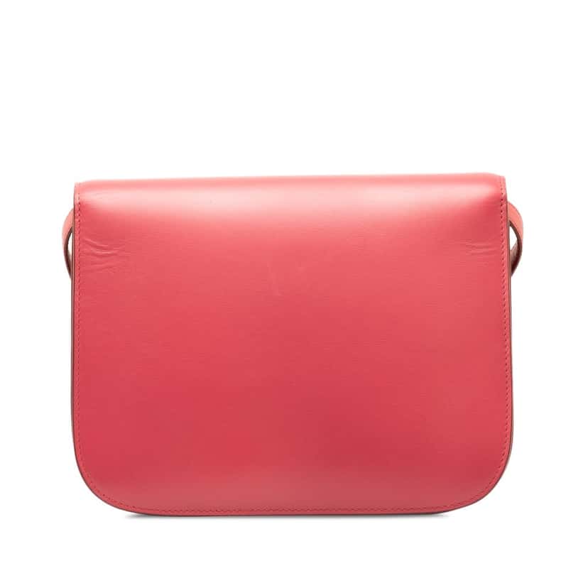 Celine Medium Calfskin Classic Box Pink Leather Good condition - Inside View
