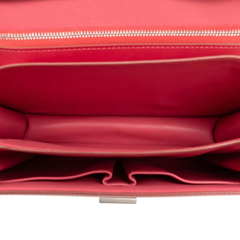 Celine Medium Calfskin Classic Box Pink Leather Good condition - Box View