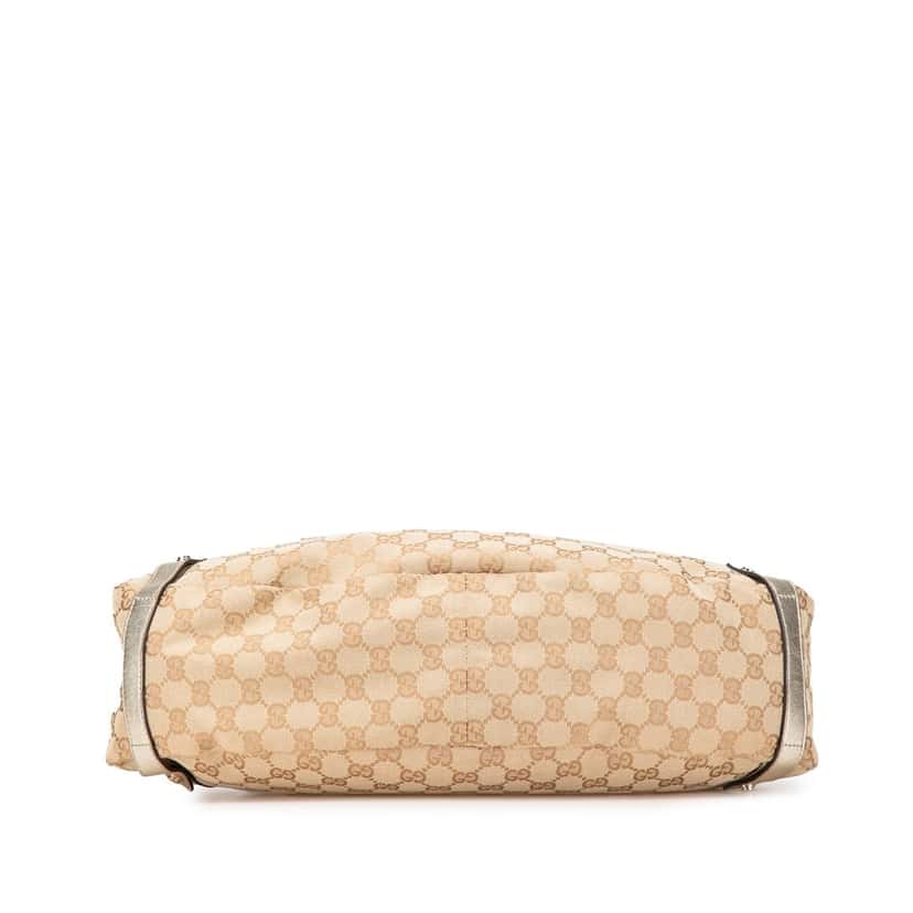 Gucci GG Canvas Abbey D Ring Tote Brown Canvas Good condition - Inside View