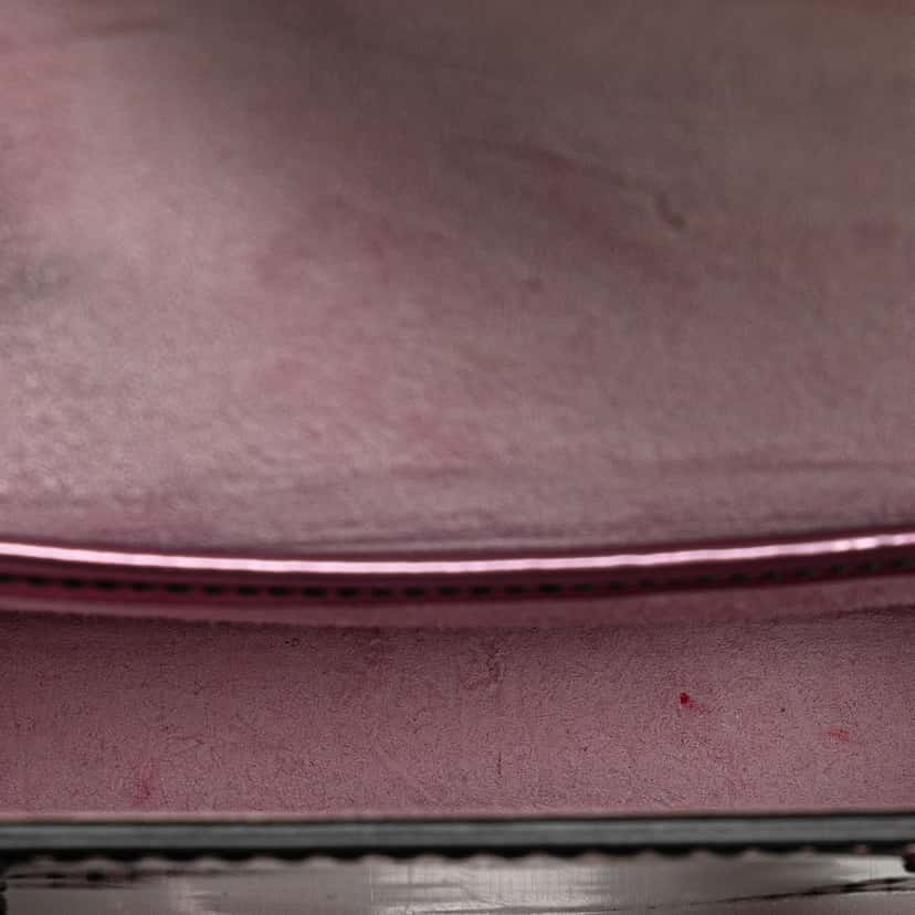 Dior Mini JaDior Chain Flap Pink Leather Good condition - Box View