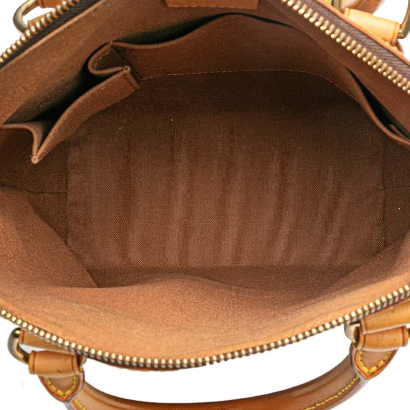 Louis Vuitton Monogram Lockit PM Brown Canvas Very good condition - Model View