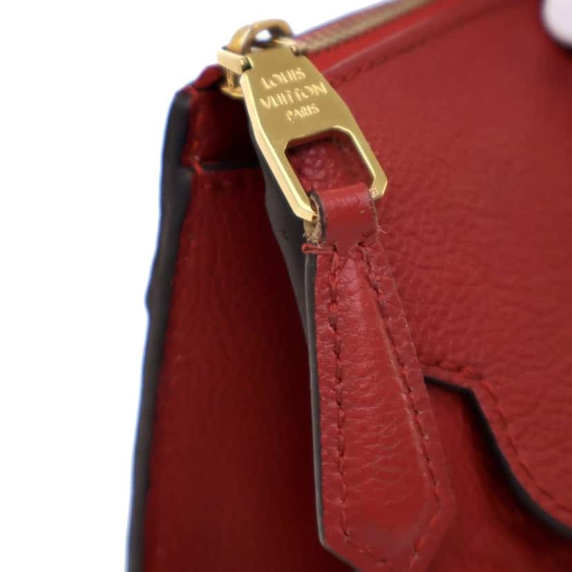 Louis Vuitton Monogram Empreinte Pont Neuf MM Red Leather Good condition - Model View