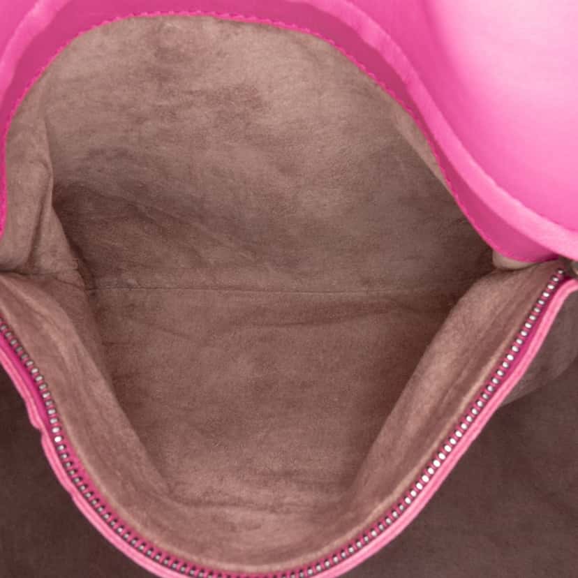 Bottega Veneta Nappa Intrecciato Parachute Tote Pink Leather Good condition - Box View