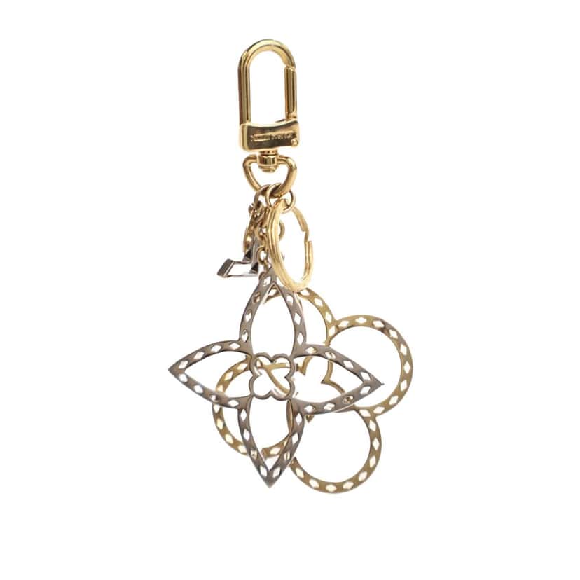 Louis Vuitton Gold Plated Neo Tapage Bag Charm Gold Brass Good condition - Front View