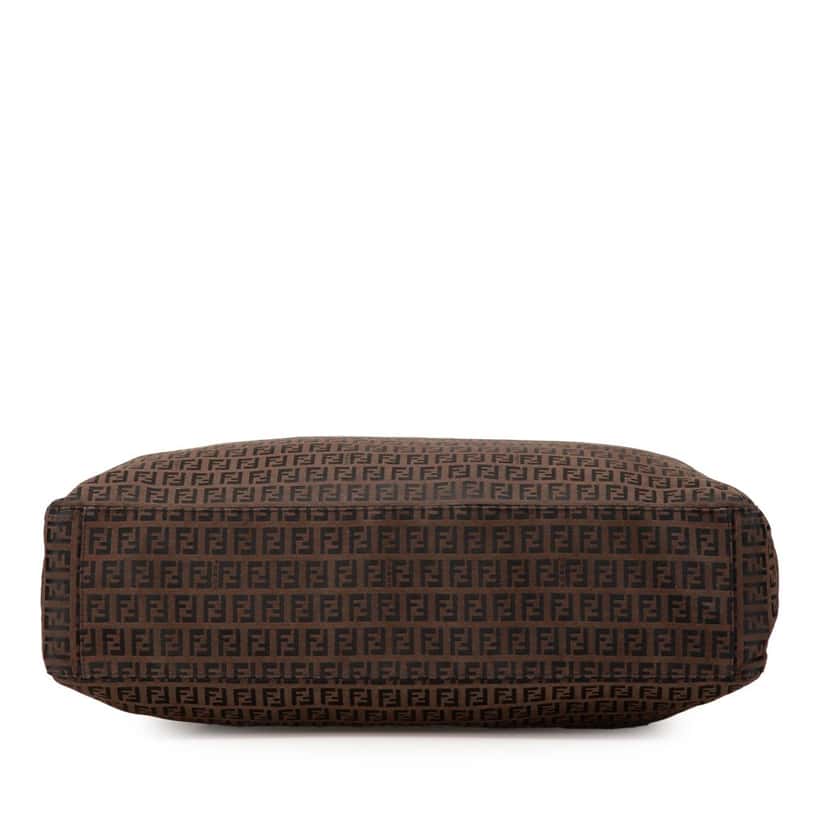 Fendi Zucchino Canvas Travel Bag Brown Canvas Good condition - Inside View