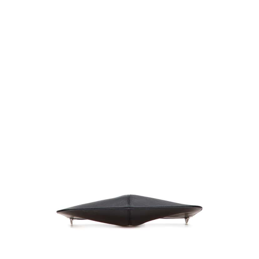 Louis Vuitton Epi Demi Lune Pochette Black Leather Very good condition - Inside View