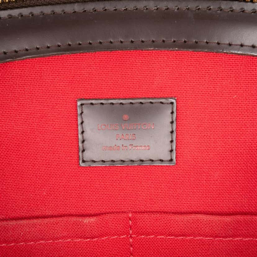 Louis Vuitton Damier Ebene Verona MM Brown Canvas Good condition - Box View