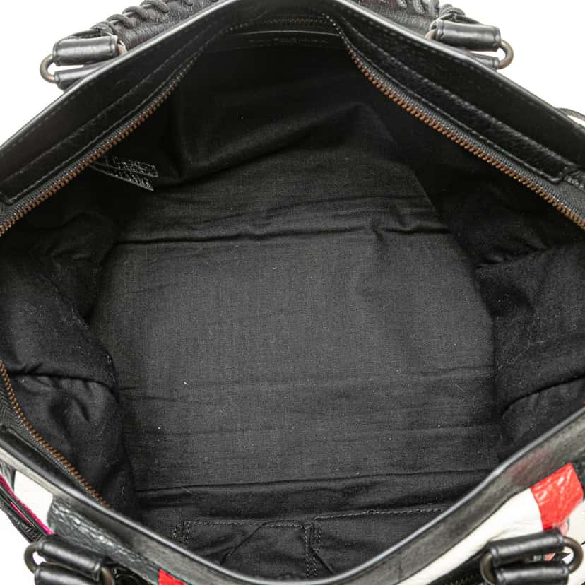 Balenciaga Lambskin Motocross Arena Multicolore Classic City Satchel Pink Leather Good condition - Model View