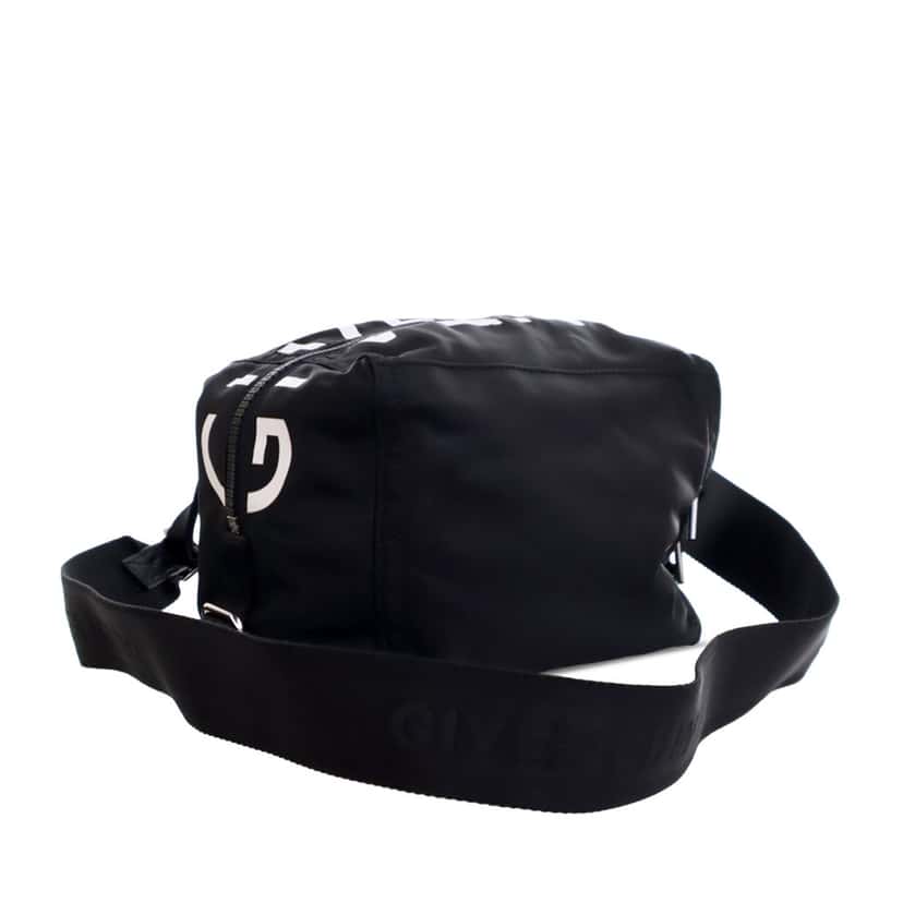Givenchy Small Nylon Pandora Crossbody Black Good condition - Back View
