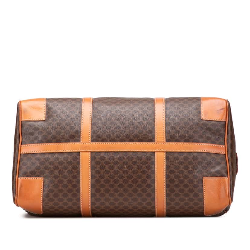 Celine Macadam Coated Canvas Travel Bag Brown Canvas Good condition - Inside View