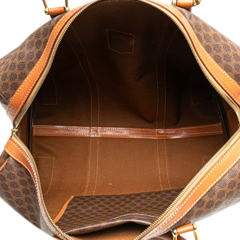 Celine Macadam Coated Canvas Travel Bag Brown Canvas Good condition - Model View