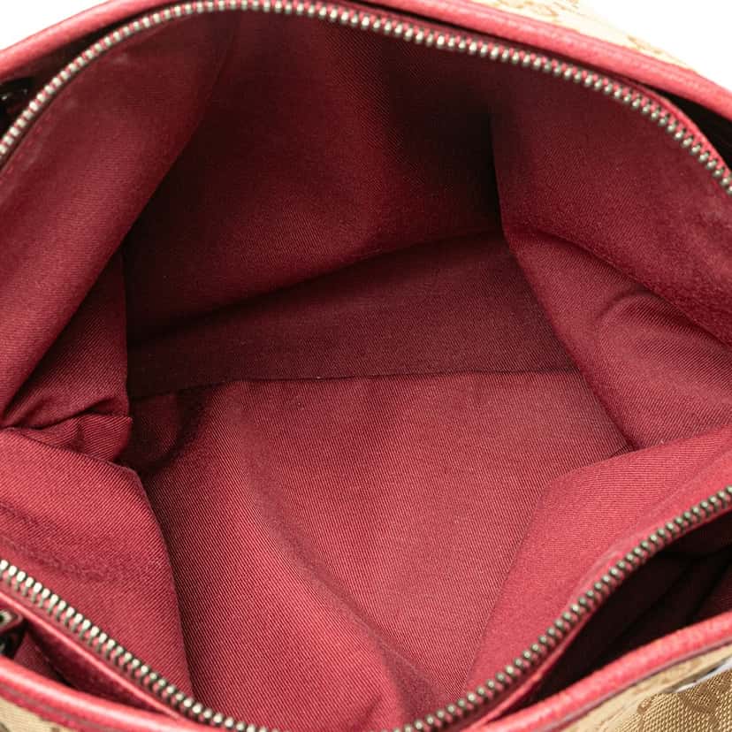 Gucci GG Canvas Eclipse Tote Brown Canvas Good condition - Model View