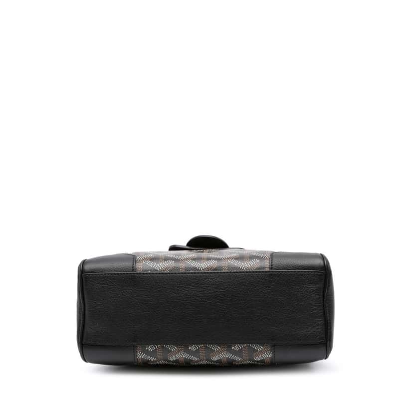 Goyard Mini Goyardine Saigon Souple Black Canvas Good condition - Inside View