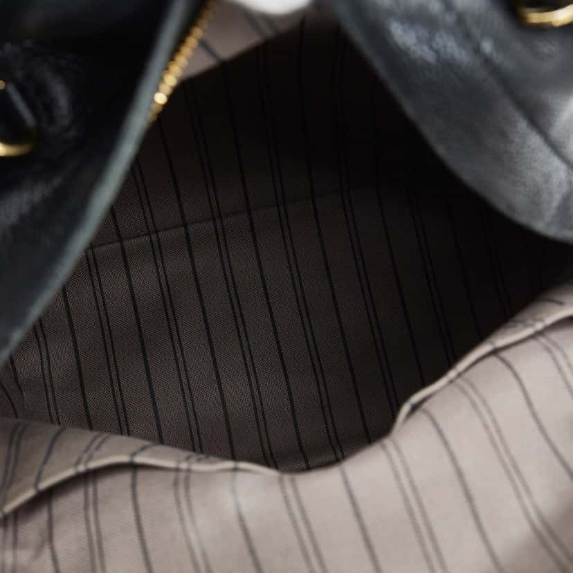 Louis Vuitton Monogram Empreinte Sorbonne Black Leather Fair condition - Box View