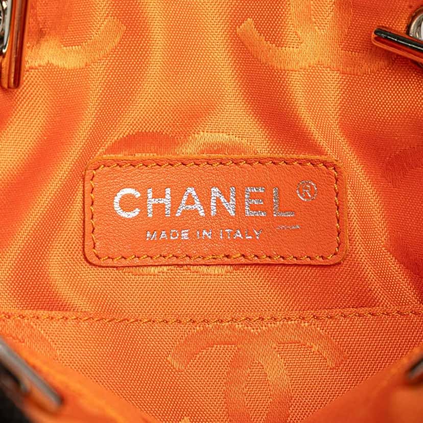 Chanel Lambskin Cambon Ligne Flat Tote Brown Leather Good condition - Box View