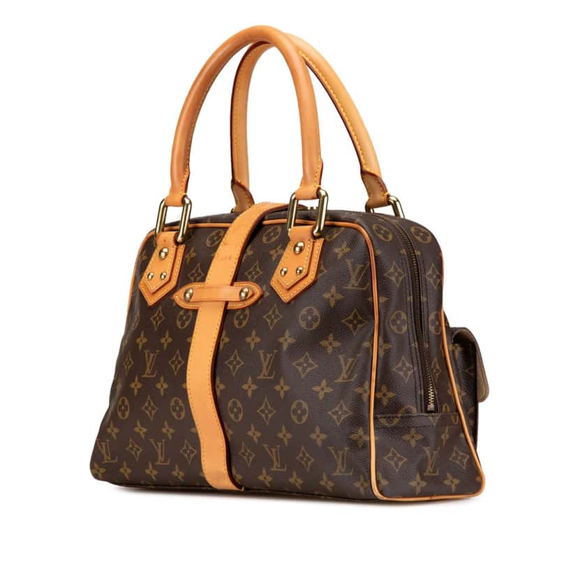 Louis Vuitton Monogram Manhattan GM Brown Canvas Good condition - Back View