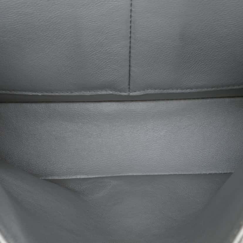 Chanel Medium Classic Iridescent Lambskin Double Flap Brown Leather Good condition - Model View