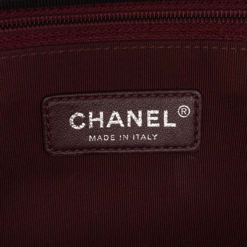 Chanel Medium Quilted Lambskin Ballerine Flap Black Leather Good condition - Box View