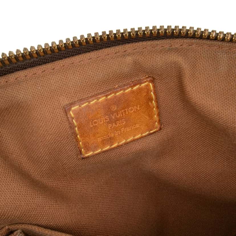 Louis Vuitton Monogram Palermo PM Brown Canvas Good condition - Box View