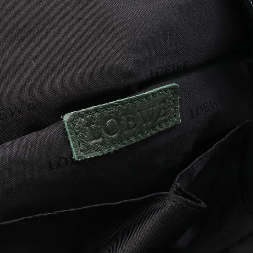 Loewe Nappa Aire Green Leather Good condition - Model View