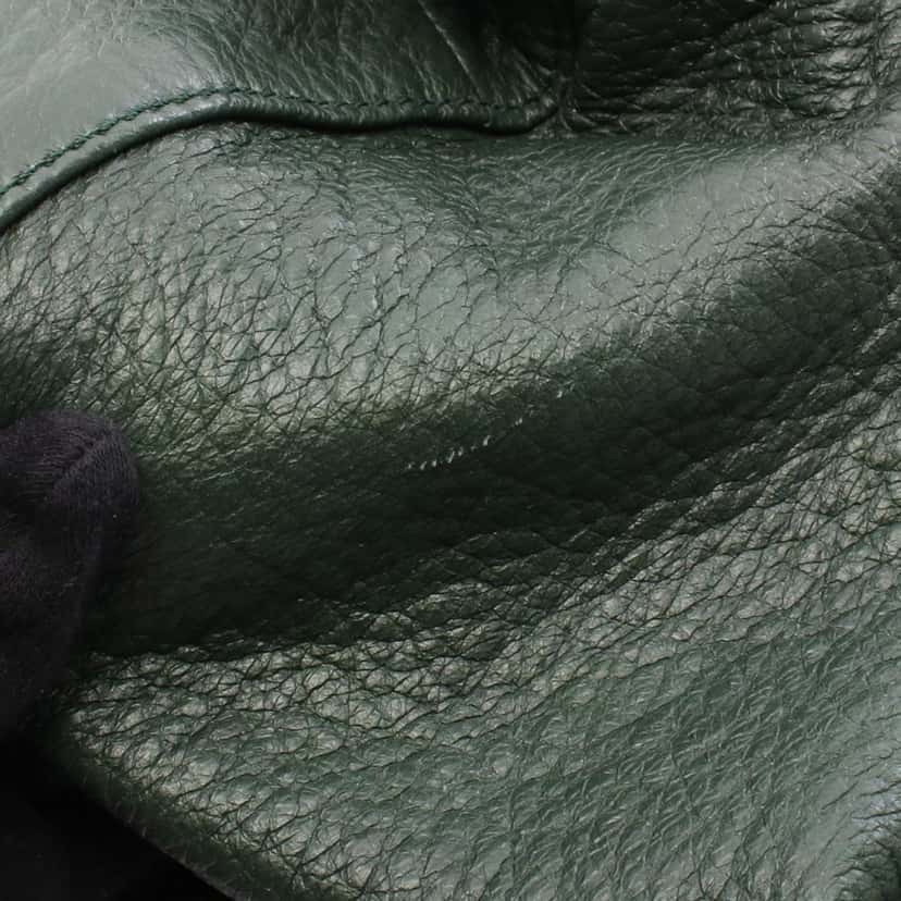 Loewe Nappa Aire Green Leather Good condition - Box View