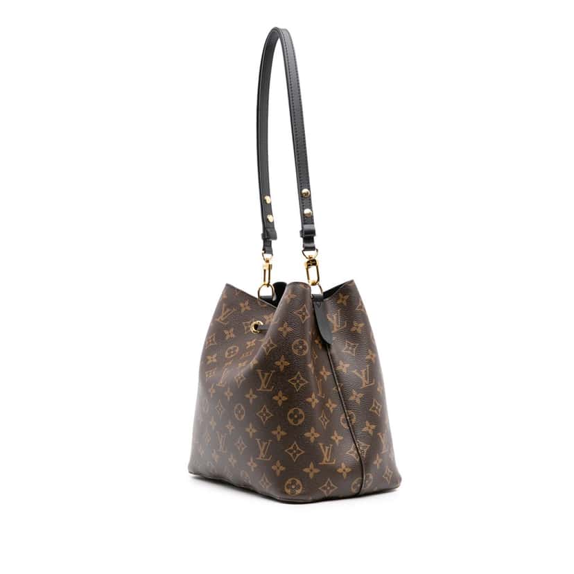 Louis Vuitton Monogram Neonoe MM Brown Canvas Good condition - Back View