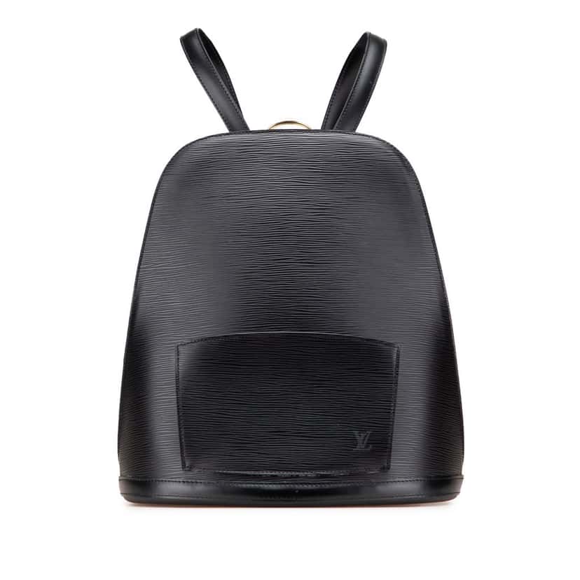 Louis Vuitton Epi Gobelins Black Leather Good condition - Front View