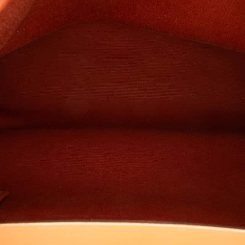 Hermès Toile Herbag Zip 31 Orange Canvas Good condition - Model View