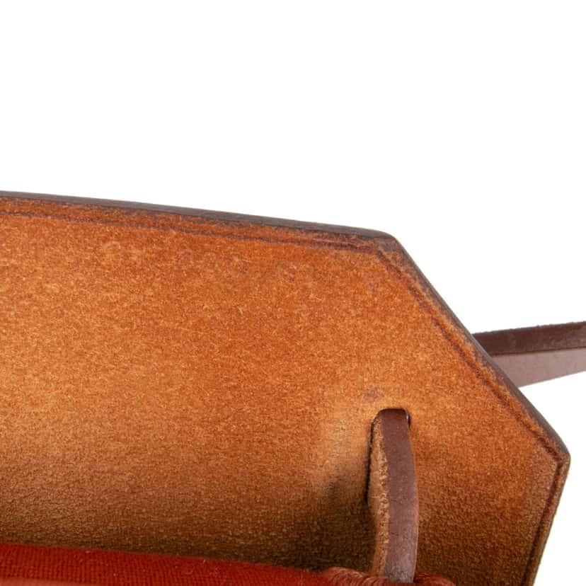 Hermès Toile Herbag Zip 31 Orange Canvas Good condition - Box View