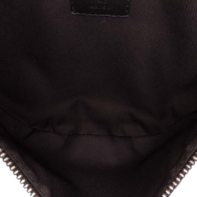 Louis Vuitton Monogram Eclipse Discovery Bumbag PM Black Canvas Good condition - Model View