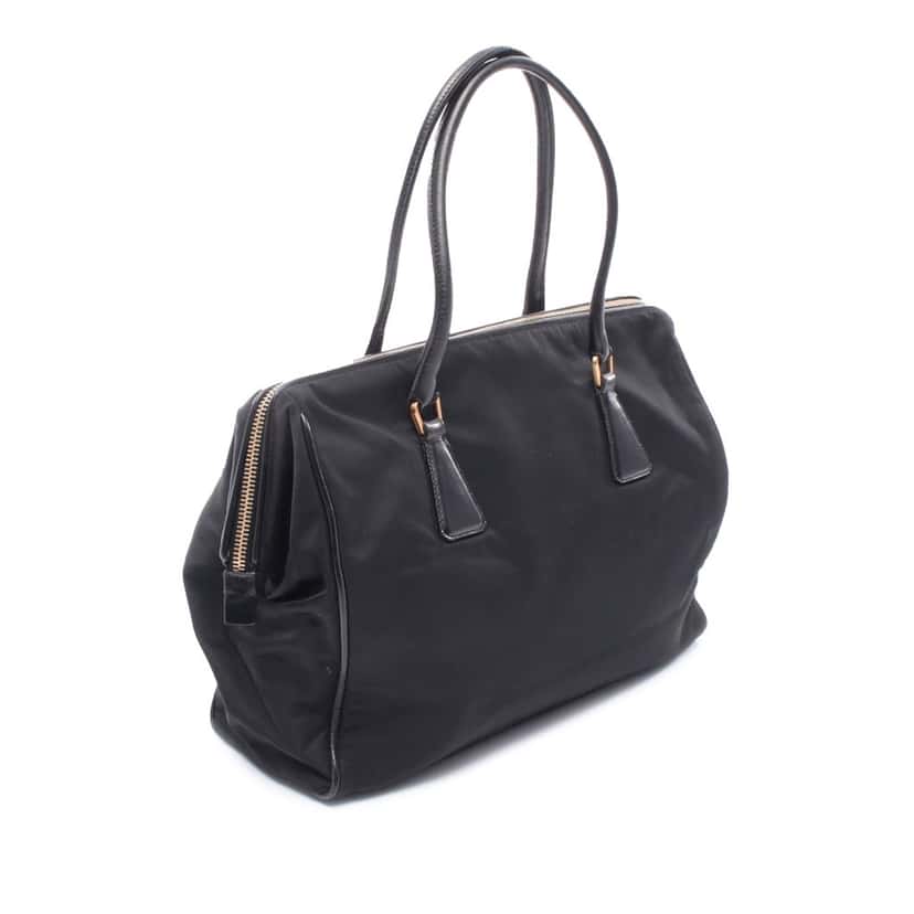 Prada Tessuto Handbag Black Good condition - Back View