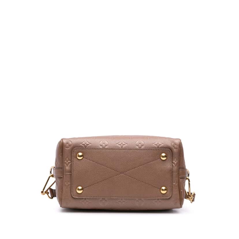 Louis Vuitton Monogram Empreinte Speedy Bandouliere 25 Brown Leather Good condition - Inside View