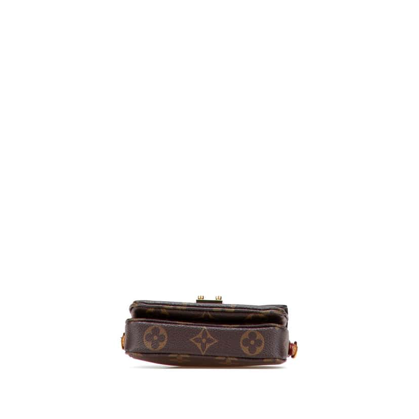 Louis Vuitton Monogram Micro Metis Brown Canvas Very good condition - Inside View
